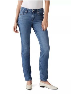 Levi’s Women’s Classic Straight Leg Jeans 16W Medium Wash High Rise Stretch